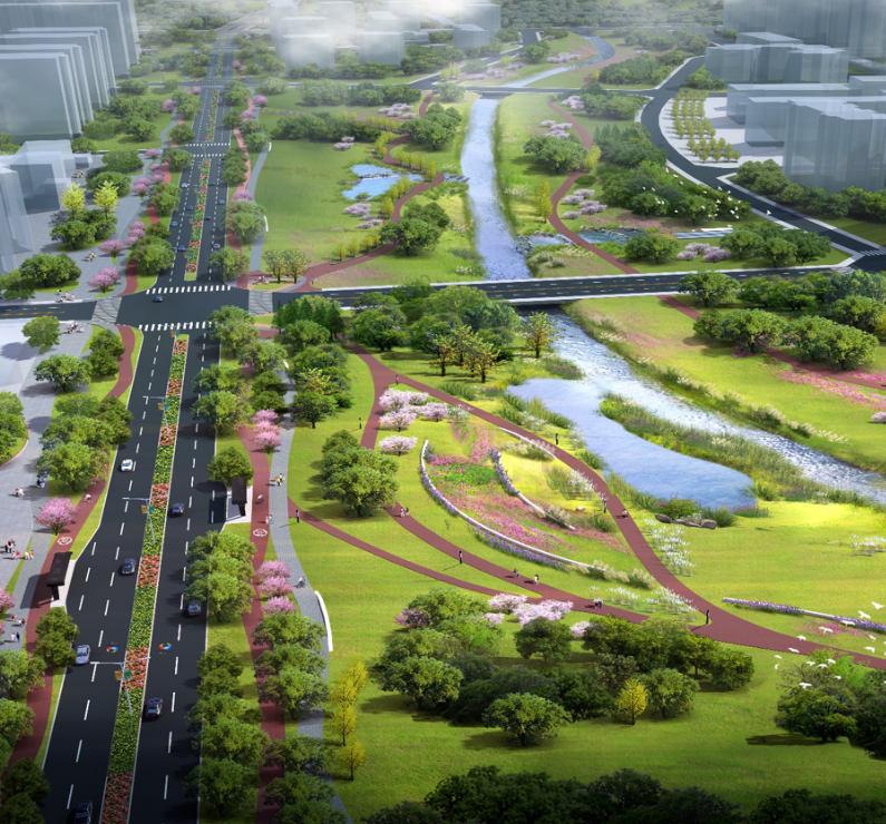 大运会专用通道(含白鹤西路西延线、新双龙路建设工程)-新双龙路建设工程